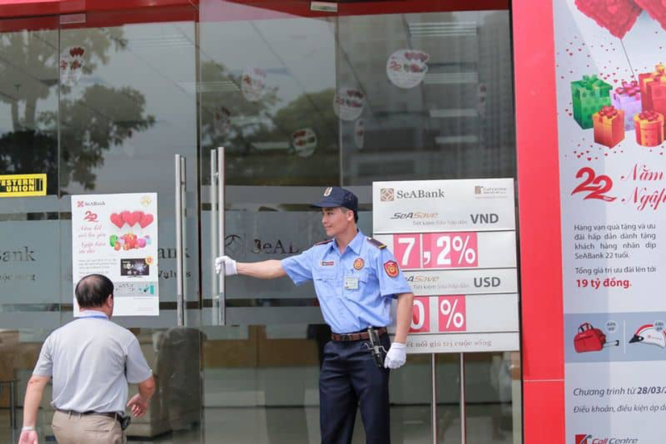 Mô Tả Công Việc Của Bảo Vệ Ngân Hàng
